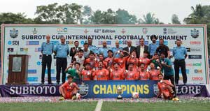 63rd Subroto Cup Sub-Junior Boys tournament to commence on Monday