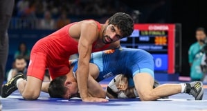 Paris Olympics: Aman Sehrawat moves to men's 57kg freestyle quarters; Anshu loses in women's wrestling