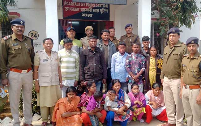 8 Rohingyas, 4 Bangladeshis detained from Agartala rail station ahead of poll