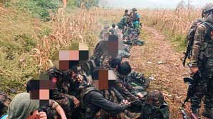 151 Myanmarese soldiers flee to Mizoram