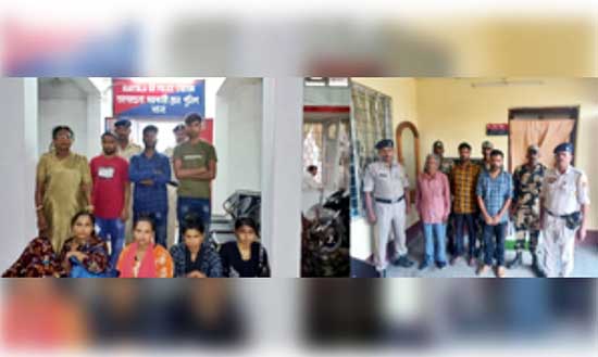 4 women, 1 minor among 11 Bangladeshis held in Tripura for illegal entry