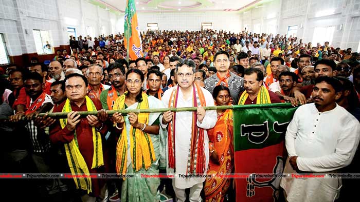 Trust in PM’s leadership grow in Tripura as massive people joining BJP, rejects oppositions: CM