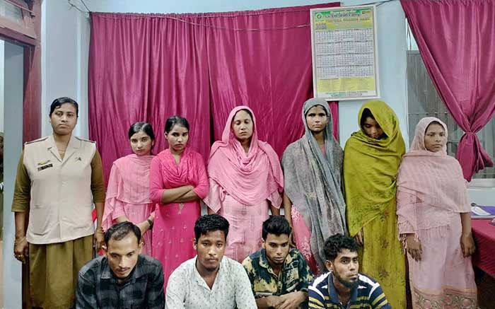 9 Bangladeshis, 4 Rohingyas held in Tripura while moving to Delhi via Assam