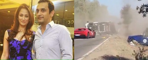 Actress Gayatri Joshi, realtor hubby Vikas Oberoi survive Lamborghini crash in Italy