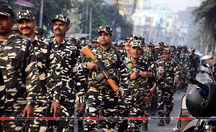 Tripura: Security tightened to prevent post poll violence