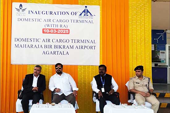 Agartala MBB Airport gets new domestic air cargo terminal