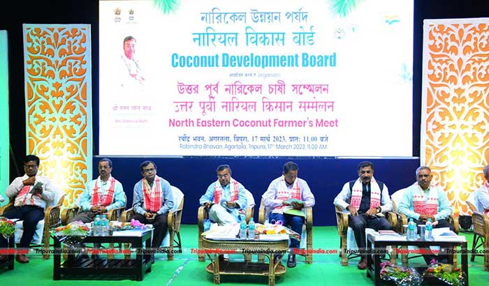 North-Eastern Coconut Farmers’ meet held at Agartala