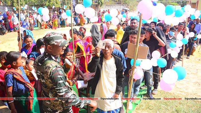 Tripura records 51.42% voter turnout till 1 PM