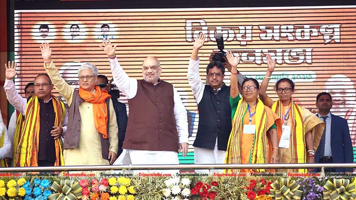 Give us more 5 years – PM Modi, CM Manik Saha Govt to make prosperous Tripura: Amit Shah