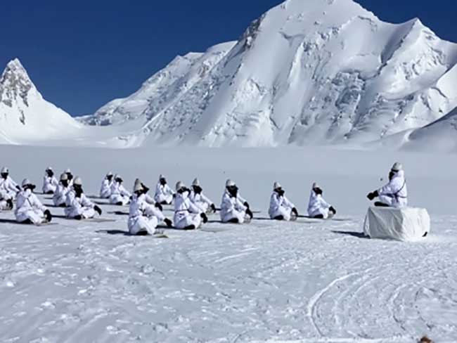 Army forms 'Bharatmala' from Siachen to Kanyakumari to mark Yoga Day