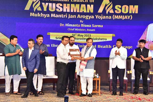 Assam govt launches 'Ayushman Asom'; 26L families to get free treatment