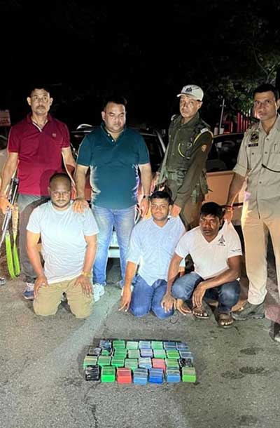 Assam : Drugs worth Rs 12 crore seized, three held