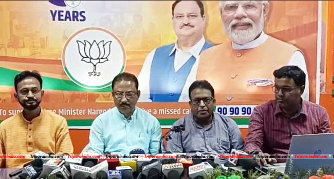 BJP to launch mega outreach program from tomorrow in state