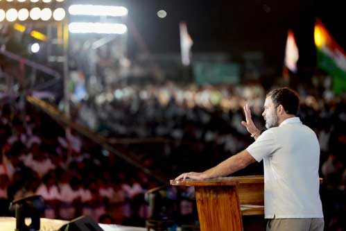 BRS, BJP, MIM work in partnership, says Rahul Gandhi