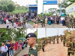 BSF on high alert along India-Bangladesh border