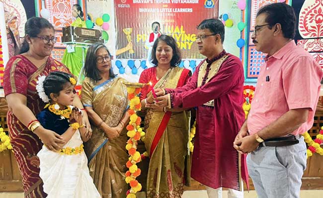 BTVM & Bhavan’s Little Learners organised Annual prize giving ceremony