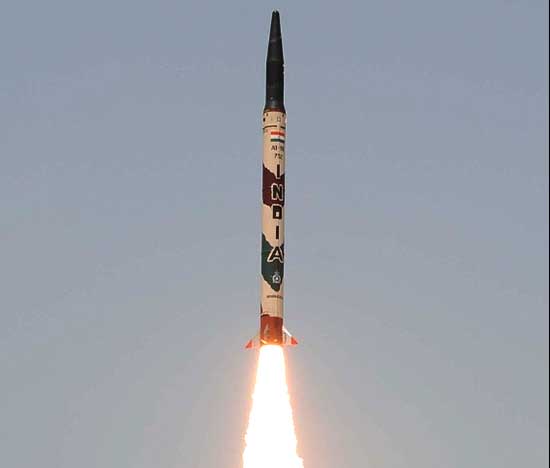 India carries out successful training launch of medium-range ballistic missile Agni-1