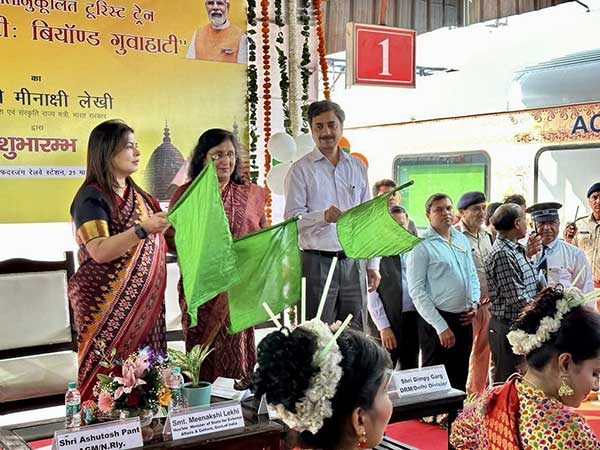 'Bharat Gaurav' train flagged off, to explore the beauty of NE region