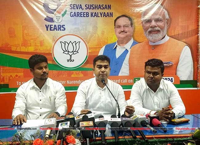 Nine year of PM Modi: BJYM launches 4 progs across state