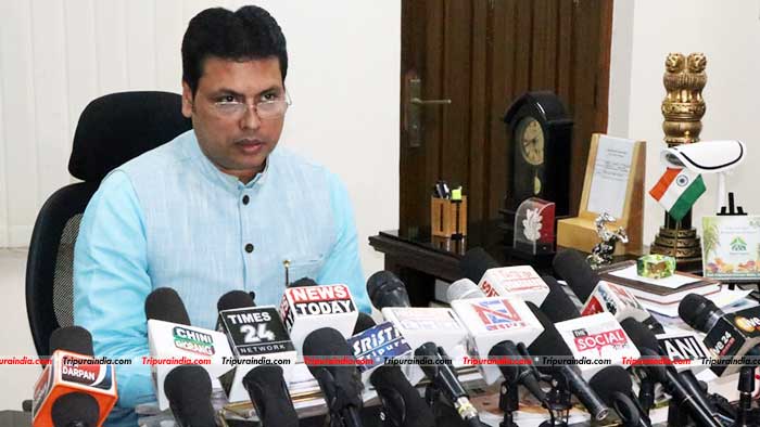 BJP to re-establish govt in Tripura with absolute majority: Biplab