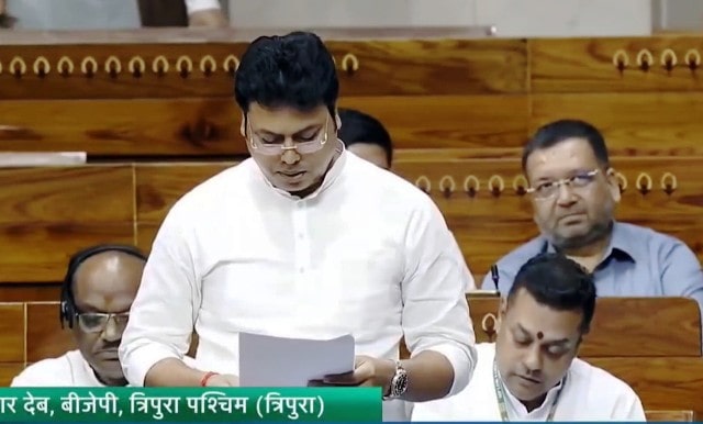 Lok Sabha MP Biplab Kumar Deb seeks Rs 17.61 Cr additional fund for development of Tripura Sundari Temple in Udaipur