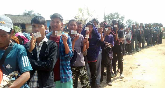 After two decades Bru migrants from Mizoram settled in Tripura casts vote