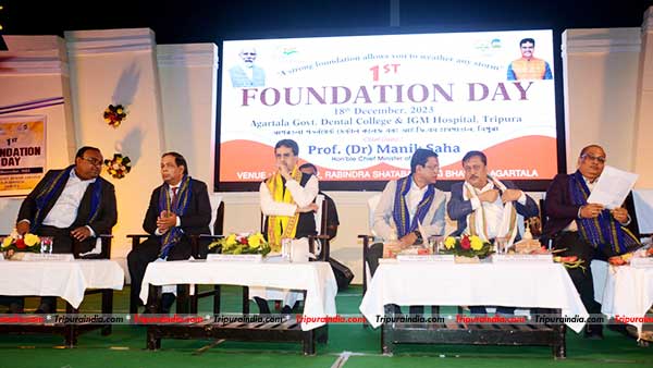 Enhancing state’s health sector is top most priority of Govt: CM Dr Manik Saha