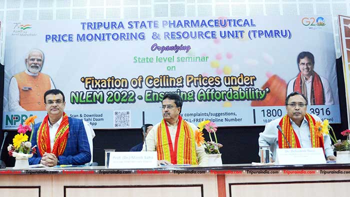 CM Dr. Manik Saha calls for control on medicine prices