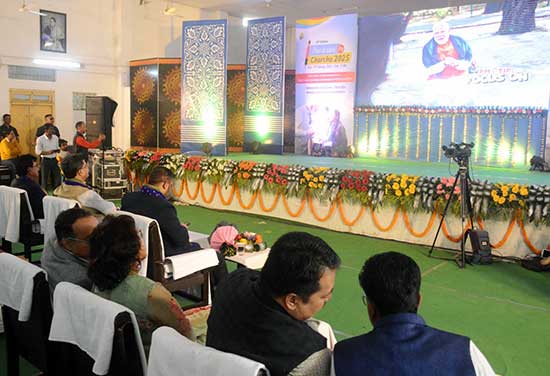 CM Dr Manik Saha watches PM Modi’s Pariksha Pe Charcha