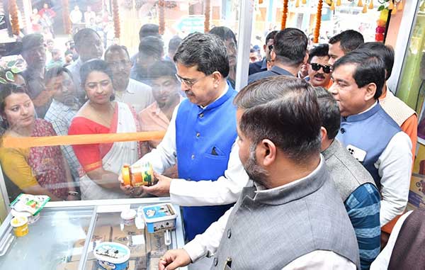 CM Dr Manik Saha launches dairy products in ration shops; vows to strengthen PDS