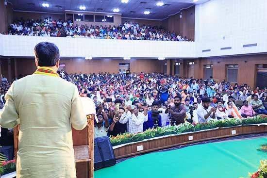 CM Dr Manik Saha pitches to maintain transparency in administrative levels; attends oath taking ceremony of newly elected members of West Tripura Zilla Parishad