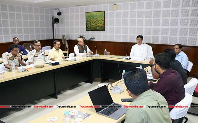 CM Dr Manik Saha stresses on strict adherence to traffic management rules