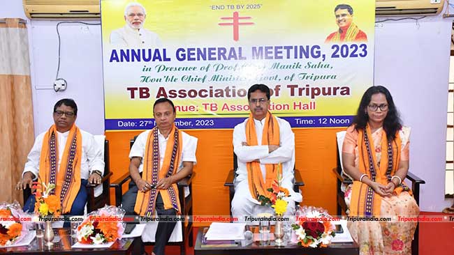 CM Dr Manik Saha urges for collective effort in building ‘TB Mukt Tripura’