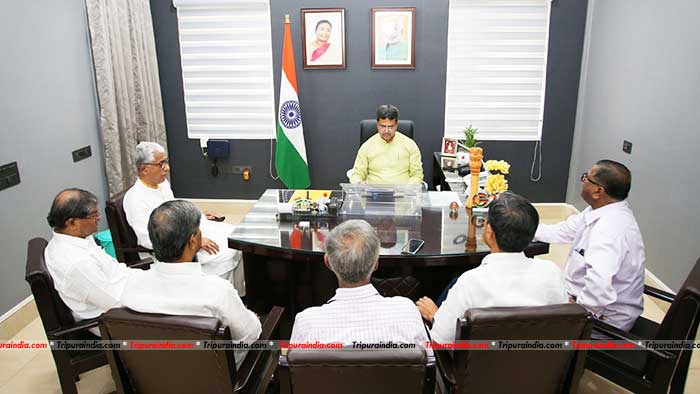 CPI(M) delegation meets CM Dr. Manik Saha; flagged 2016 incidents of post-poll violence, 5 deaths