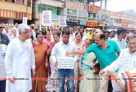 CPI-M in Tripura launches fund collection drive for Wayanad landslide victims