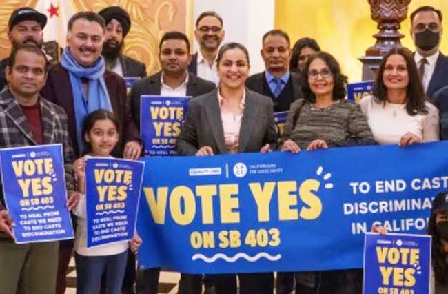 California Senate passes bill to ban caste bias