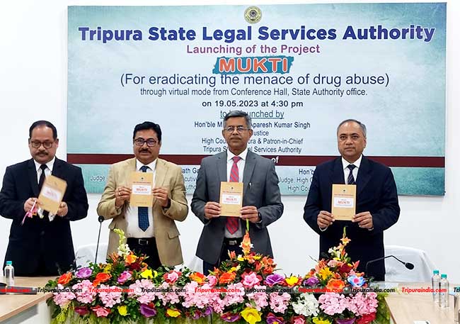 TSLSA initiated project MUKTI launched to eliminate drug menace in Tripura