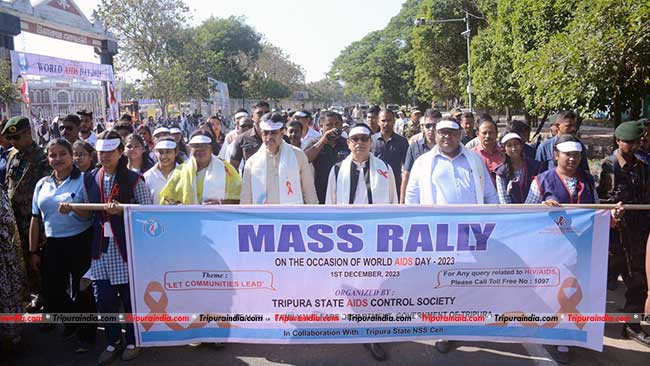 CM express concerns over rising HIV positives in Tripura; Pitches for more awareness to prevent AIDS