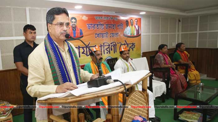 ‘Sampark Se Samarthan’ – BJP in Tripura foresees party’s victory in LS poll