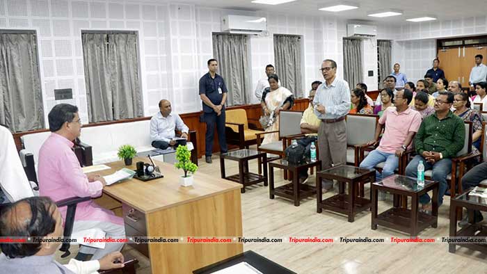 Manipur CM assures of adequate safety for Tripura students: CM Dr. Manik Saha