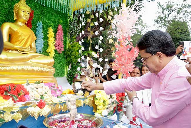 CM appeals to follow path of Gautam Buddha to make ‘Ek Tripura, Shrestha Tripura’