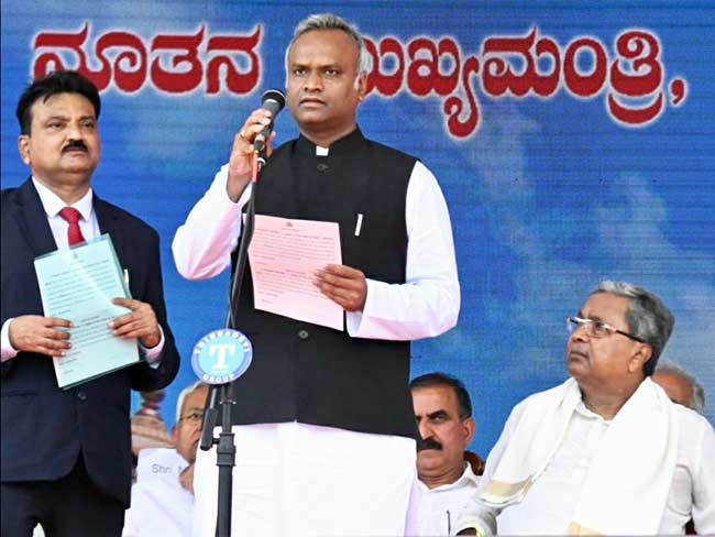 Will ban Bajrang Dal, RSS if peace is disturbed: K'taka minister Priyank Kharge