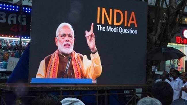 Pune: Contentious BBC docu on Modi screened at FTII