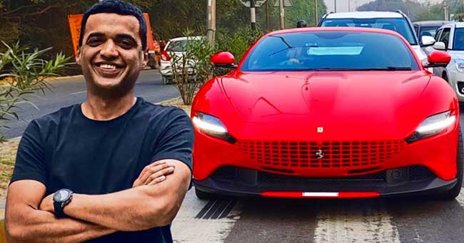 Deepinder Goyal buys Rs 4.3 cr Ferrari Rama as Zomato losses widen