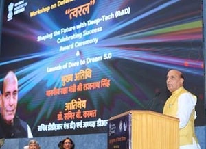 Time to make India an innovation and technology hub in defence sector: Rajnath Singh