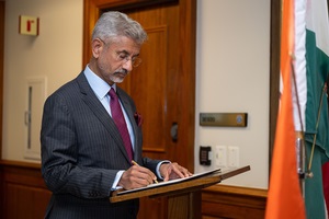 At Munich, Jaishankar calls for 'permanent', 'long-term fix' to Israel-Palestine conflict