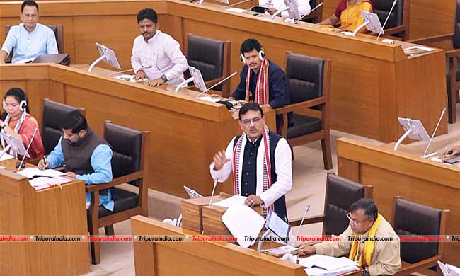 Finance Minister tables Rs 27654.4 Cr budget for 2023-24 FY with deficit of Rs. 611.30 crore