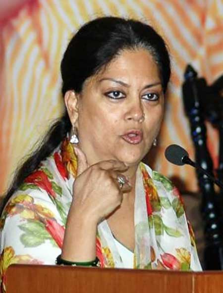 'How long will Raj CM Gehlot hide gang rape incidents', asks ex-CM Vasundhara Raje