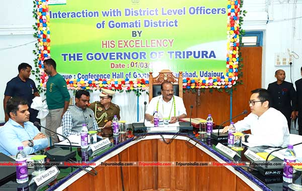 Guv Indrasena Reddy Nallu calls for close monitoring of implementation of developmental projects