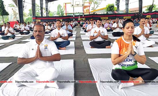 Governor Indrasena Reddy Nallu emphasis on adopting yoga in regular life